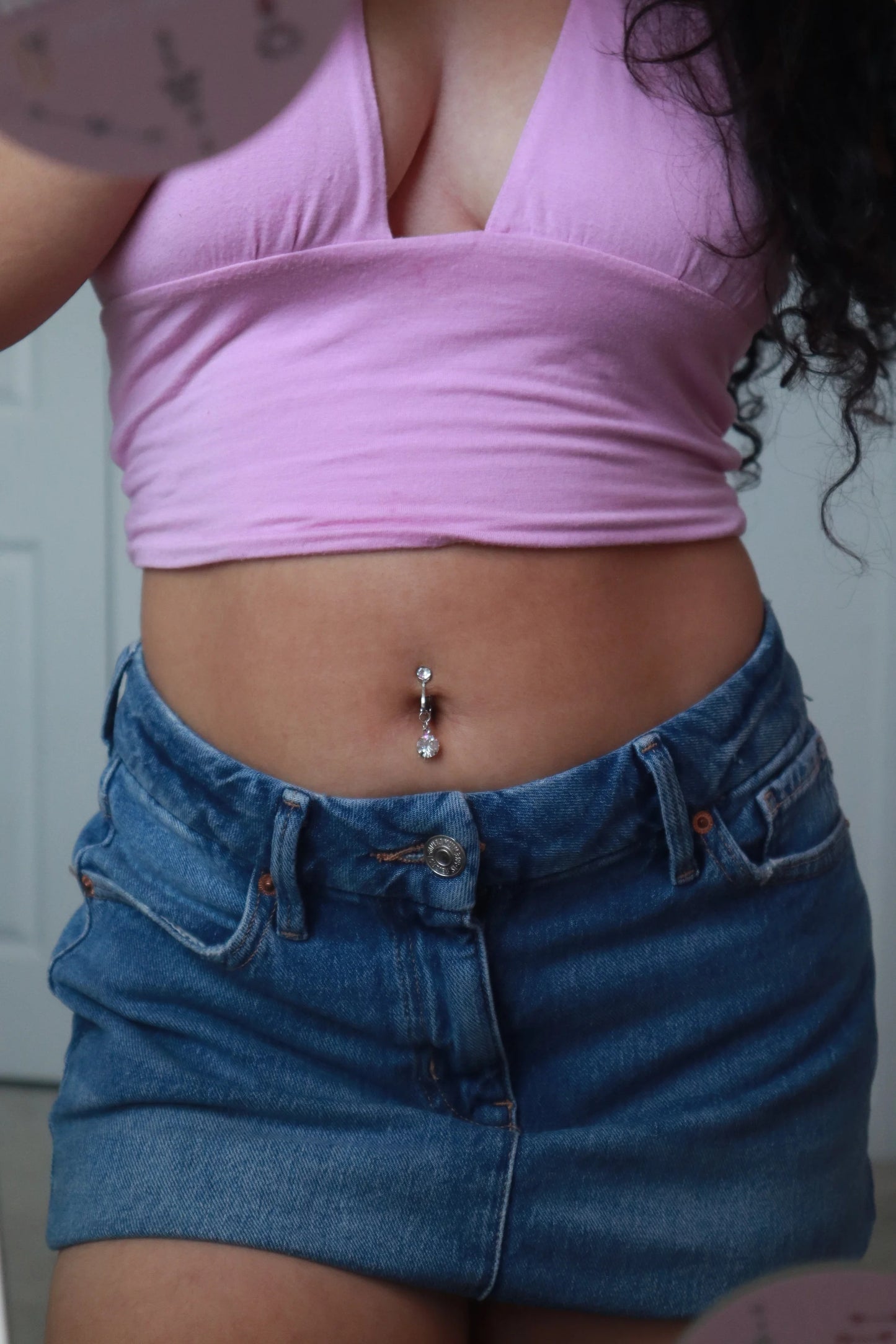 Kylie Clip on Belly Ring